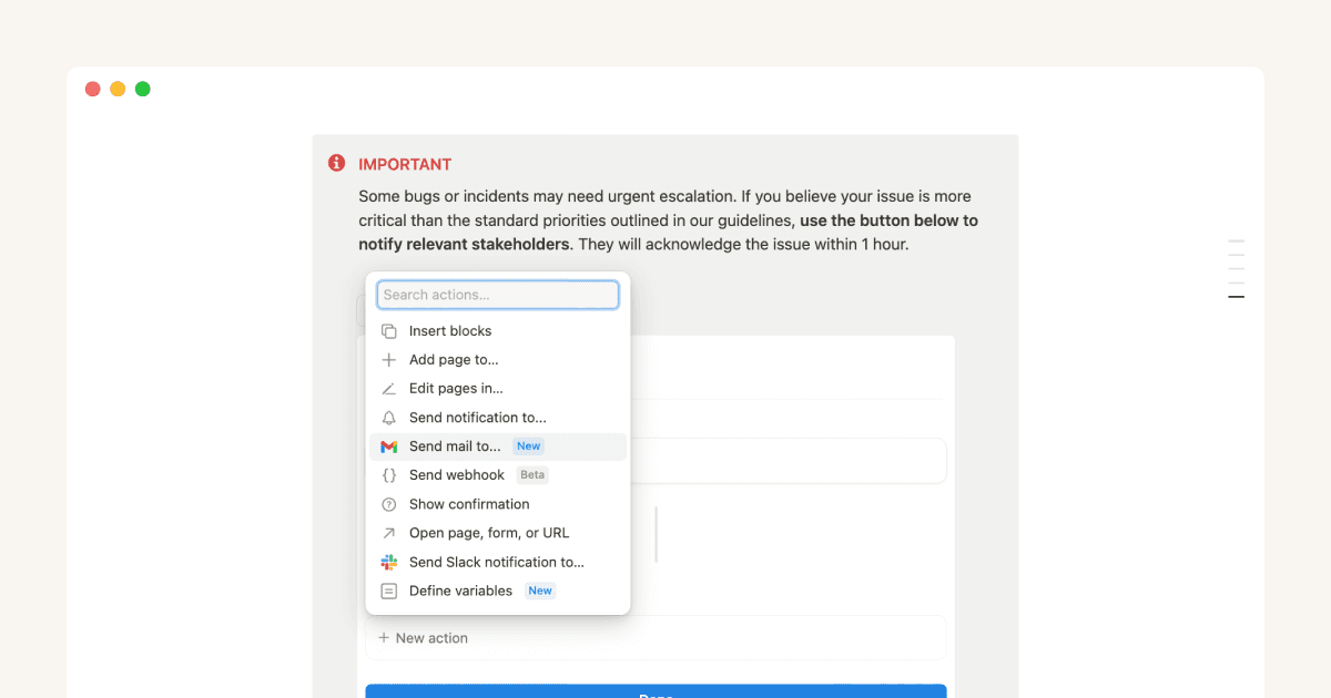 Notifique as pessoas instantaneamente — com apenas um clique de um botão
